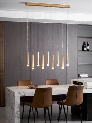 Firewood Stick Chandelier