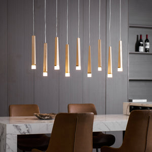 Firewood Stick Chandelier