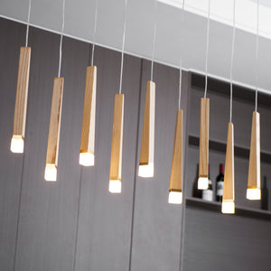 Firewood Stick Chandelier