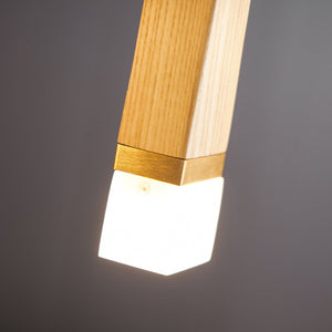 Firewood Stick Chandelier