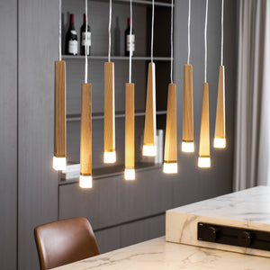 Firewood Stick Chandelier