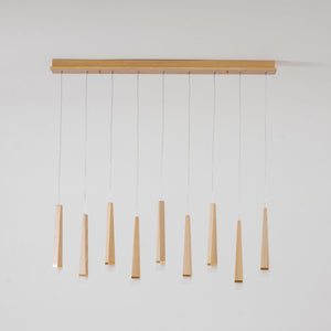 Firewood Stick Chandelier