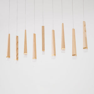 Firewood Stick Chandelier