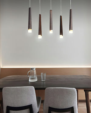 Firewood Stick Chandelier