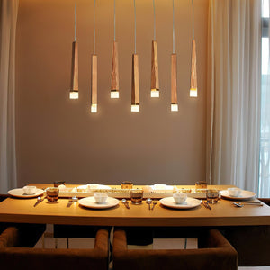 Firewood Stick Chandelier