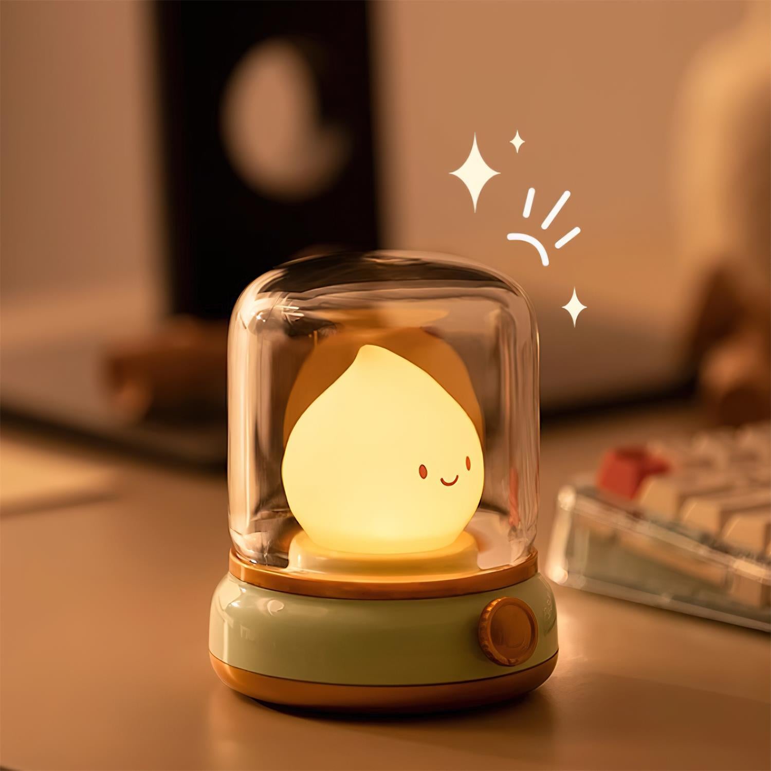 Small Night Light Color Flame LED Small Night Light - Docos