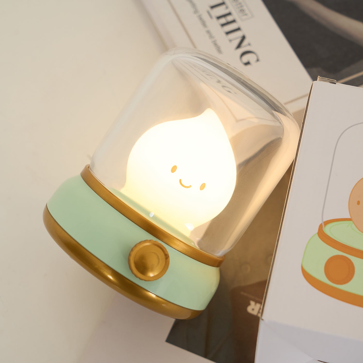 Small Night Light Color Flame LED Small Night Light - Docos