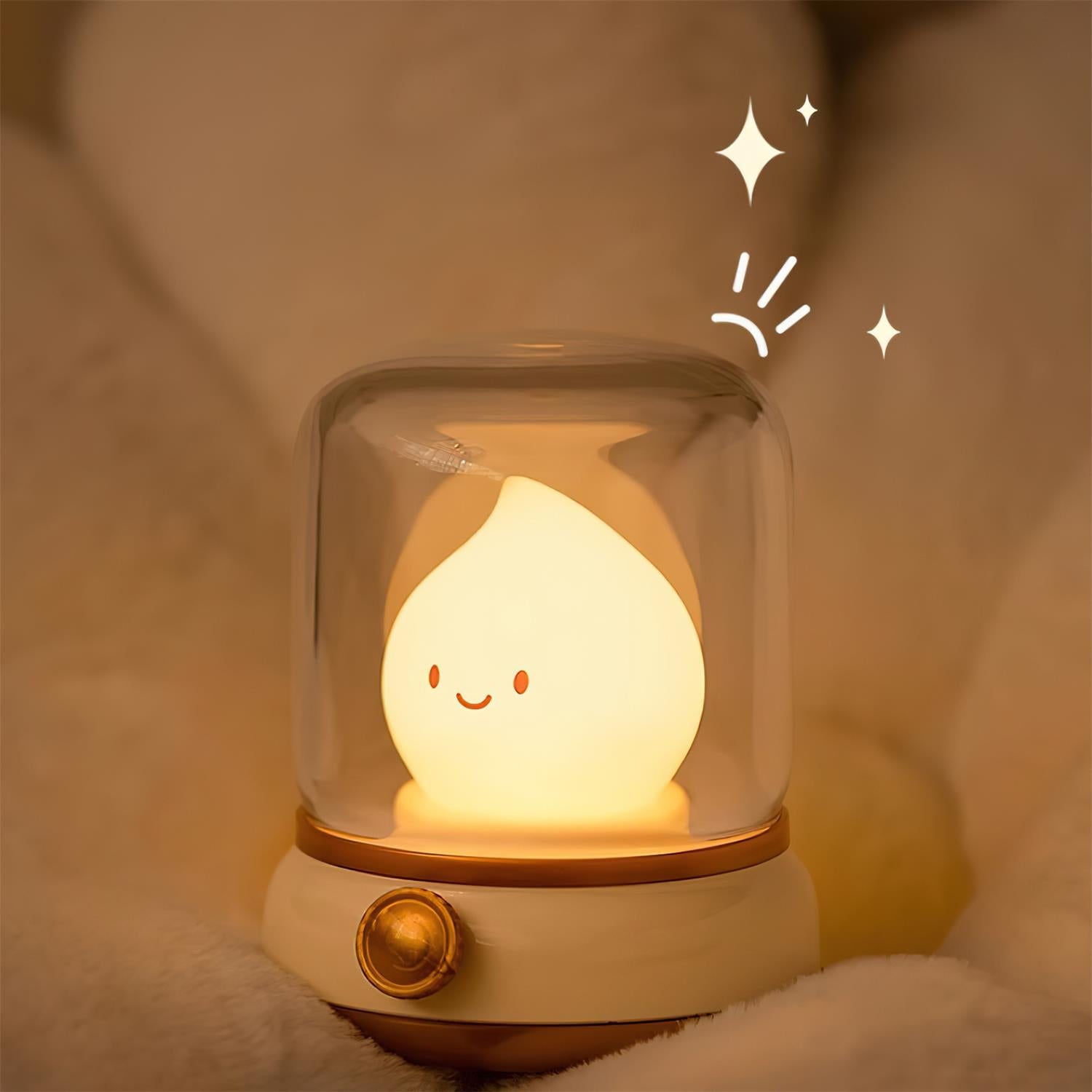 Small Night Light Color Flame LED Small Night Light - Docos