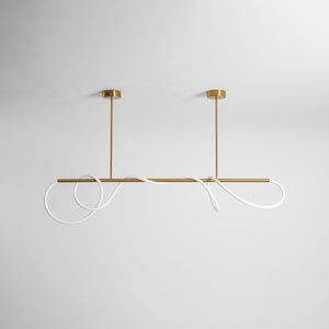 Flexible Linear Curve Chandelier