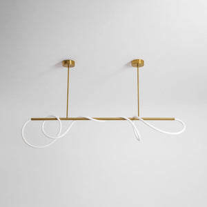 Flexible Linear Curve Chandelier