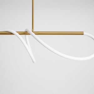 Flexible Linear Curve Chandelier