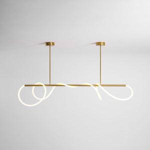 Flexible Linear Curve Chandelier