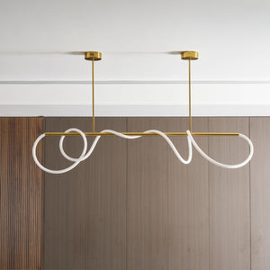 Flexible Linear Curve Chandelier