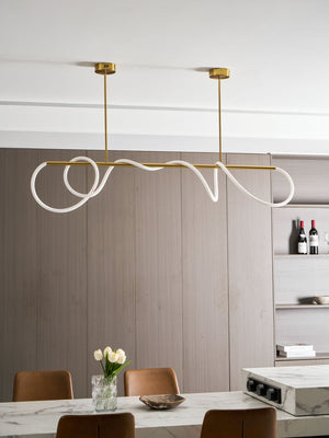 Flexible Linear Curve Chandelier