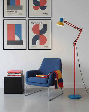 Flexo Memphis Stehlampe