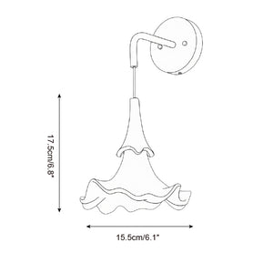 Flickering Blossom Wall Lamp