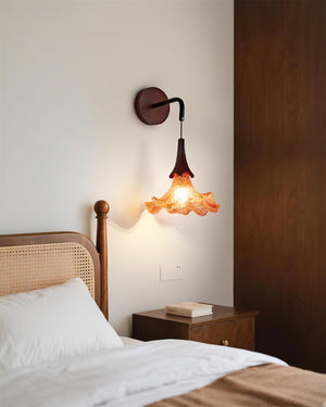 Flickering Blossom Wall Lamp