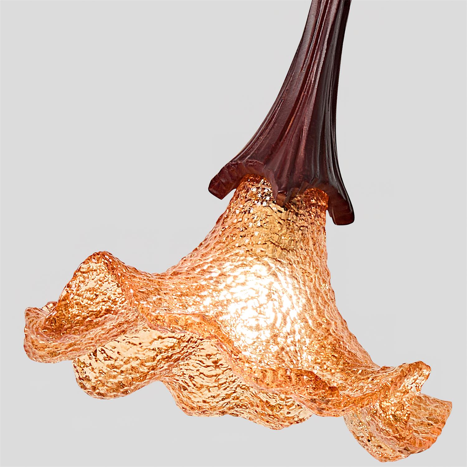 Flickering Blossom Wall Lamp