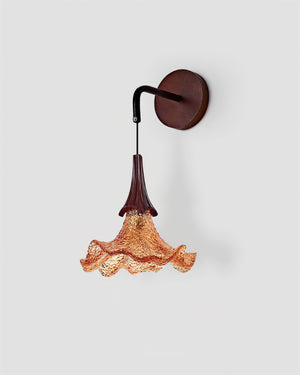 Flickering Blossom Wall Lamp