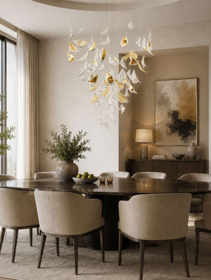 Floating Leaves Chandelier