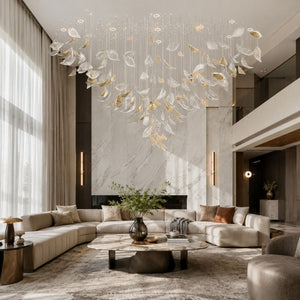 Floating Leaves Chandelier