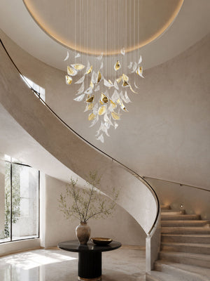 Floating Leaves Chandelier