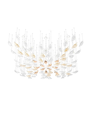 Floating Leaves Chandelier