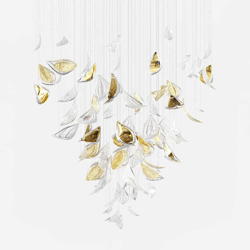 Floating Leaves Chandelier – detail 28