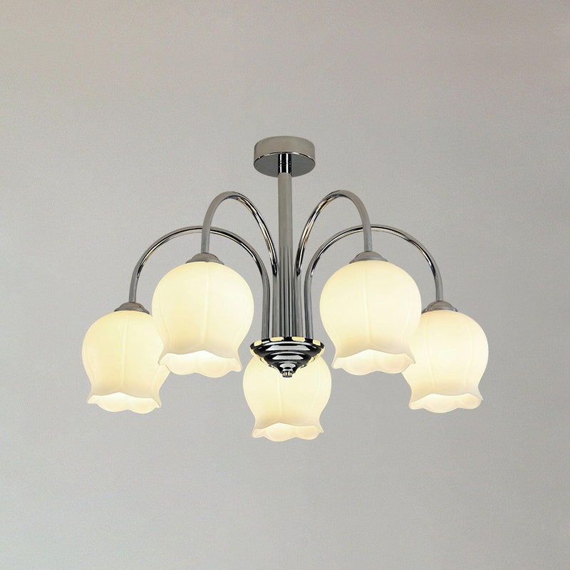 Floral Glass Chandelier – detail 14