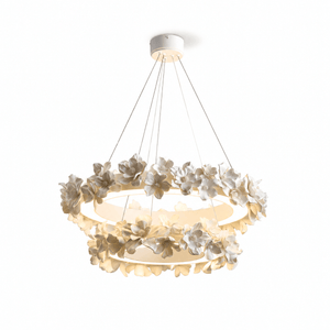 Floral Wreath Chandelier