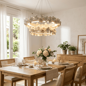 Floral Wreath Chandelier