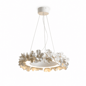 Floral Wreath Chandelier