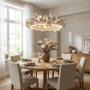 Floral Wreath Chandelier