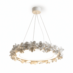 Floral Wreath Chandelier