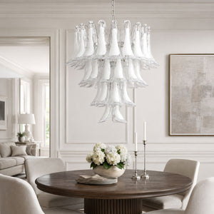 Florentine Lily Glass Chandelier