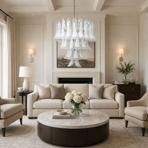 Florentine Lily Glass Chandelier