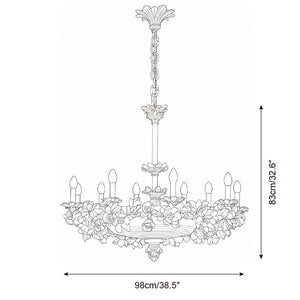 Florentine Petals Chandelier