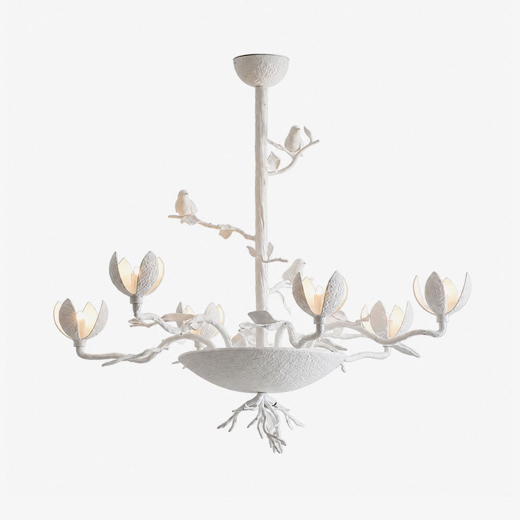 Floral Long Branch Chandelier