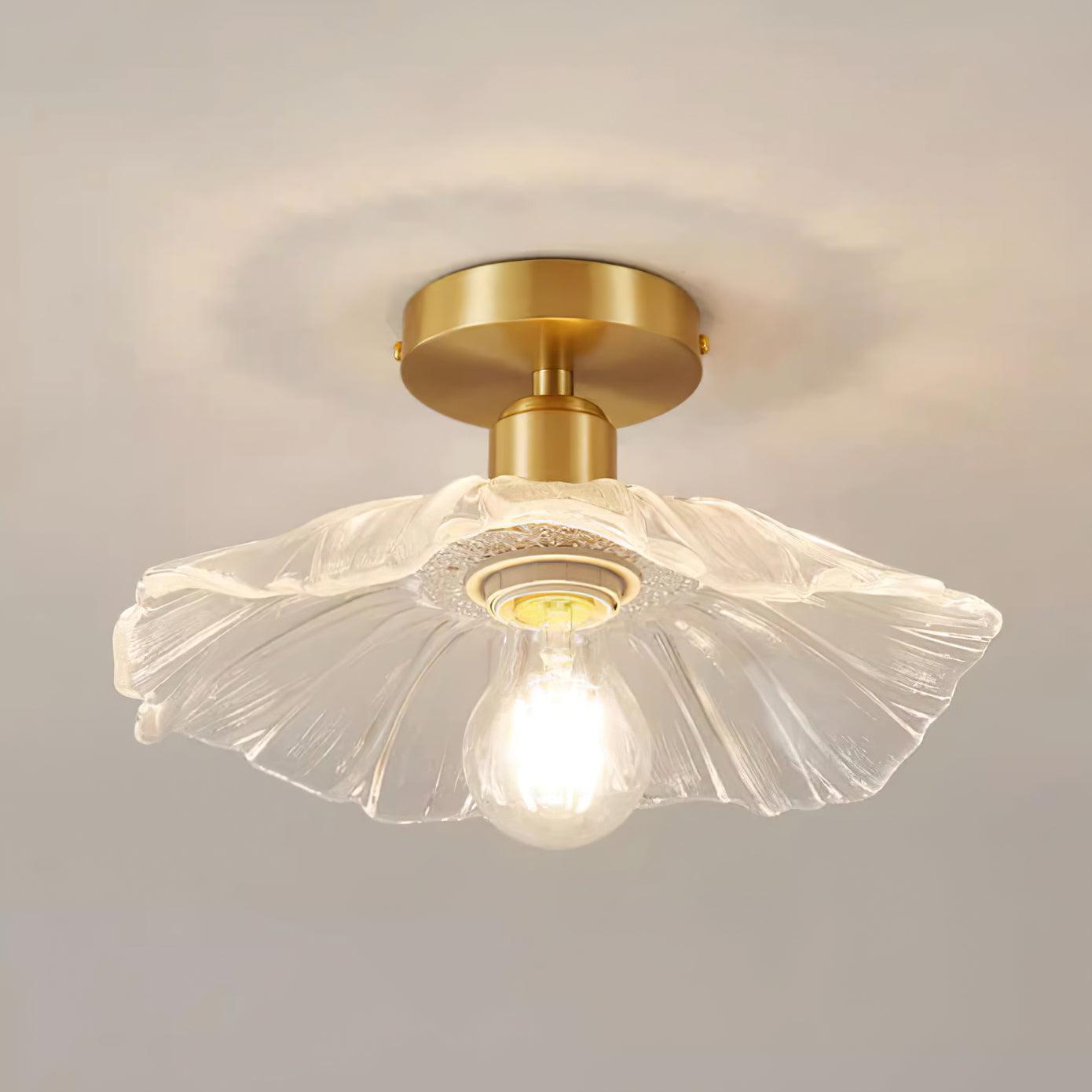 Flower Glass Ceiling Light 11″- 5.1″ - Docos