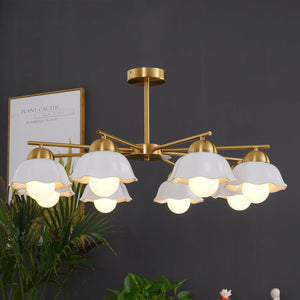 Flower Shade Chandelier