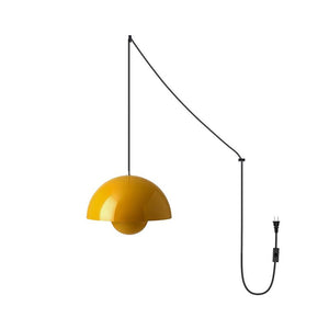 Flowerpot Plug In Pendant Lamp