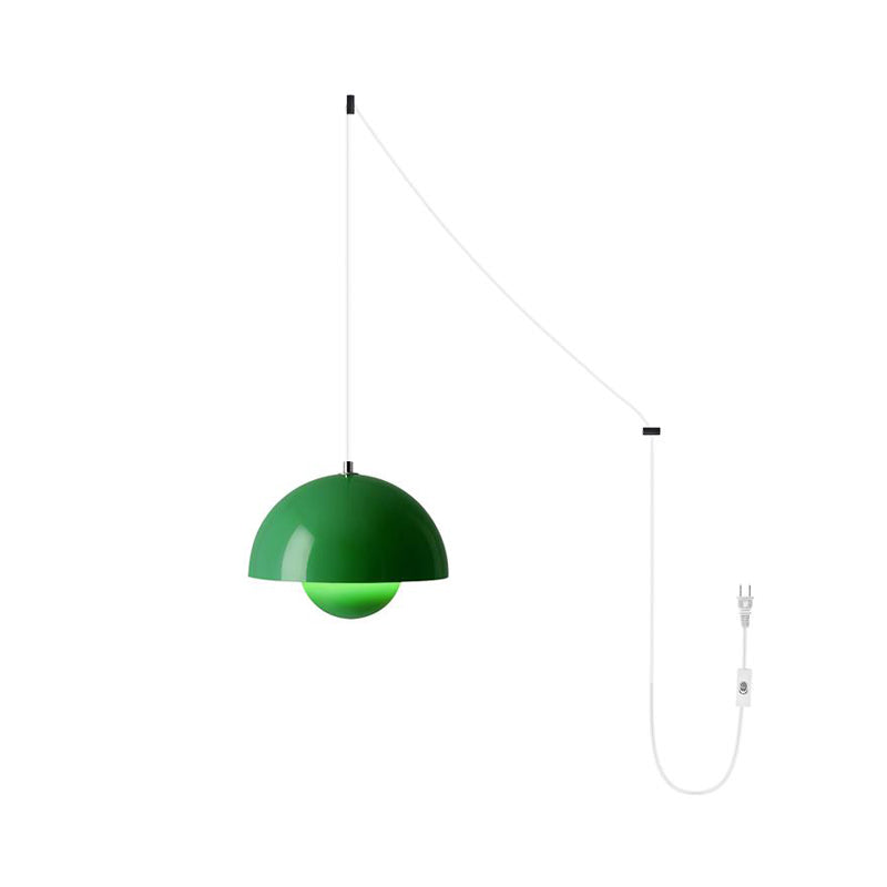 Flowerpot Plug In Pendant Lamp