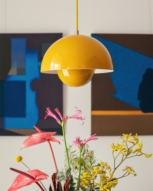 Flowerpot Plug In Pendant Lamp