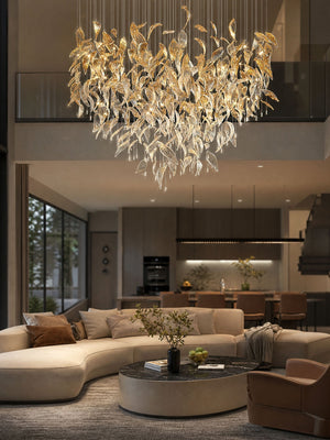 Fluttering Leaves Chandelier