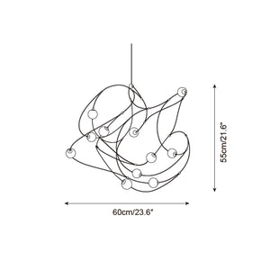 Flutterveil Chandelier