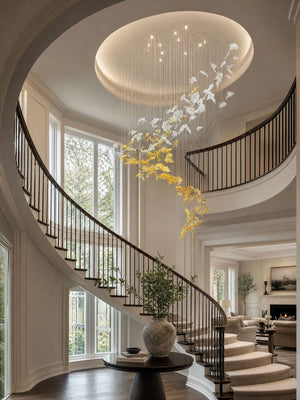 Flying Leaves Chandelier