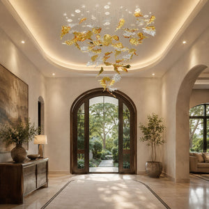 Flying Leaves Chandelier