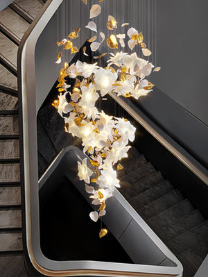 Flying Flowers Fluttering Chandelier