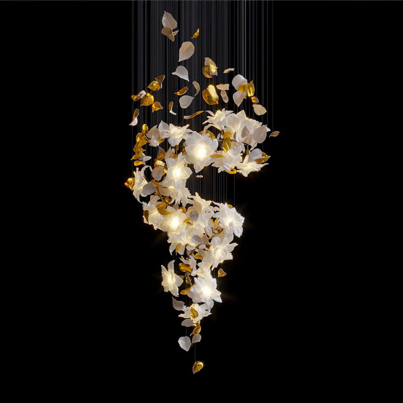 Flying Flowers Fluttering Chandelier – detail 21