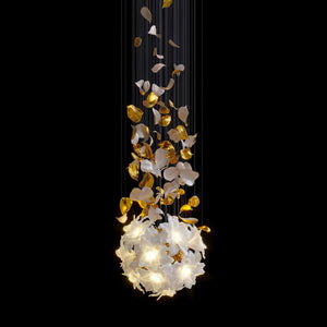 Flying Flowers Fluttering Chandelier